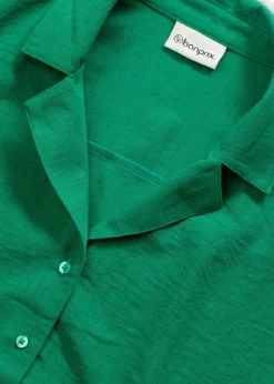 bonprix bonprix Camisas Y Blusas>Blusa holgada verde gema