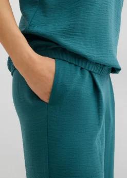 Mujer bonprix bonprix Blusa holgada con dobladillo elástico