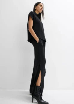 Mujer bonprix bonprix Blusa holgada de crepé estructurado