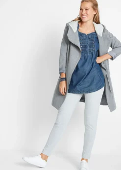 Mujer bonprix bonprix Blusa larga con corte en A