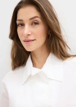 Mujer bonprix bonprix Blusa larga con escote en V