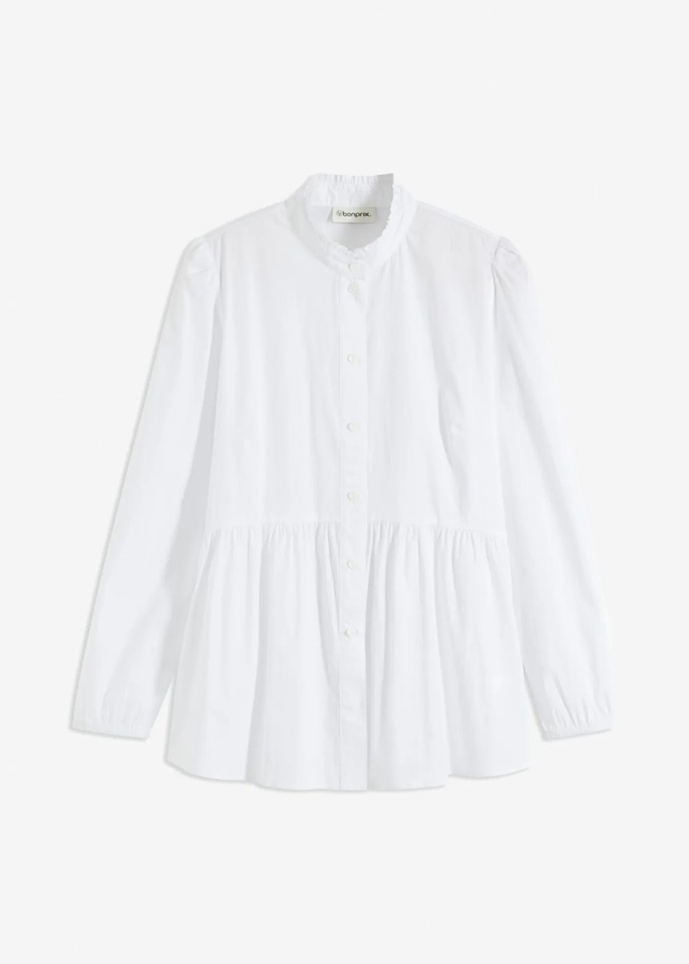 Mujer bonprix bonprix Blusa larga con fruncido