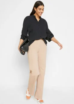 Mujer bonprix bonprix Blusa larga de muselina ligera