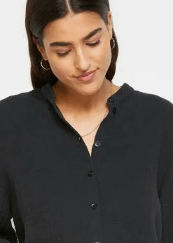 Mujer bonprix bonprix Blusa larga de muselina ligera