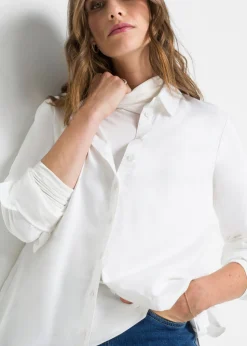 Mujer bonprix bonprix Blusa larga de viscosa pura