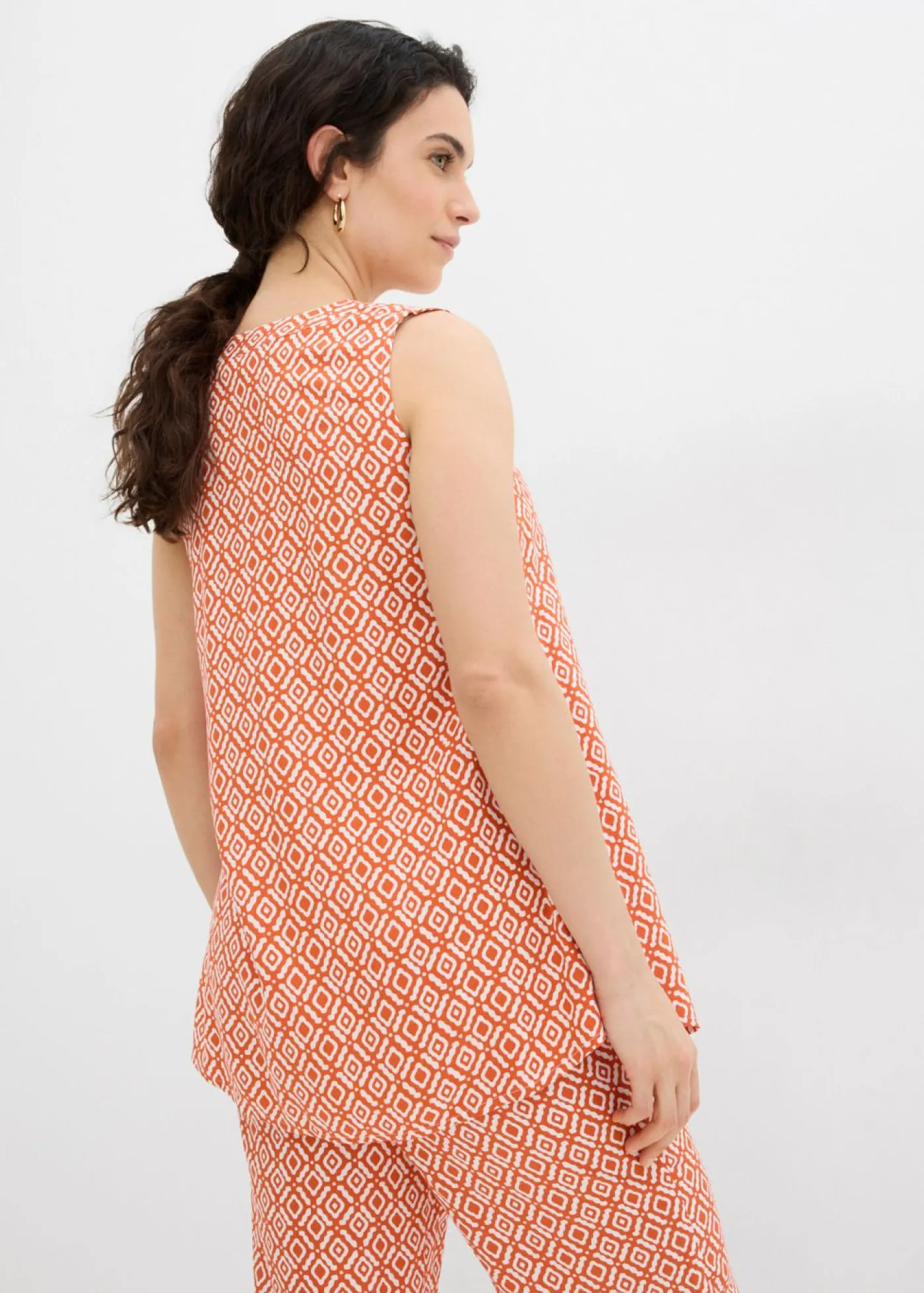 Mujer bonprix bonprix Blusa larga de viscosa suave