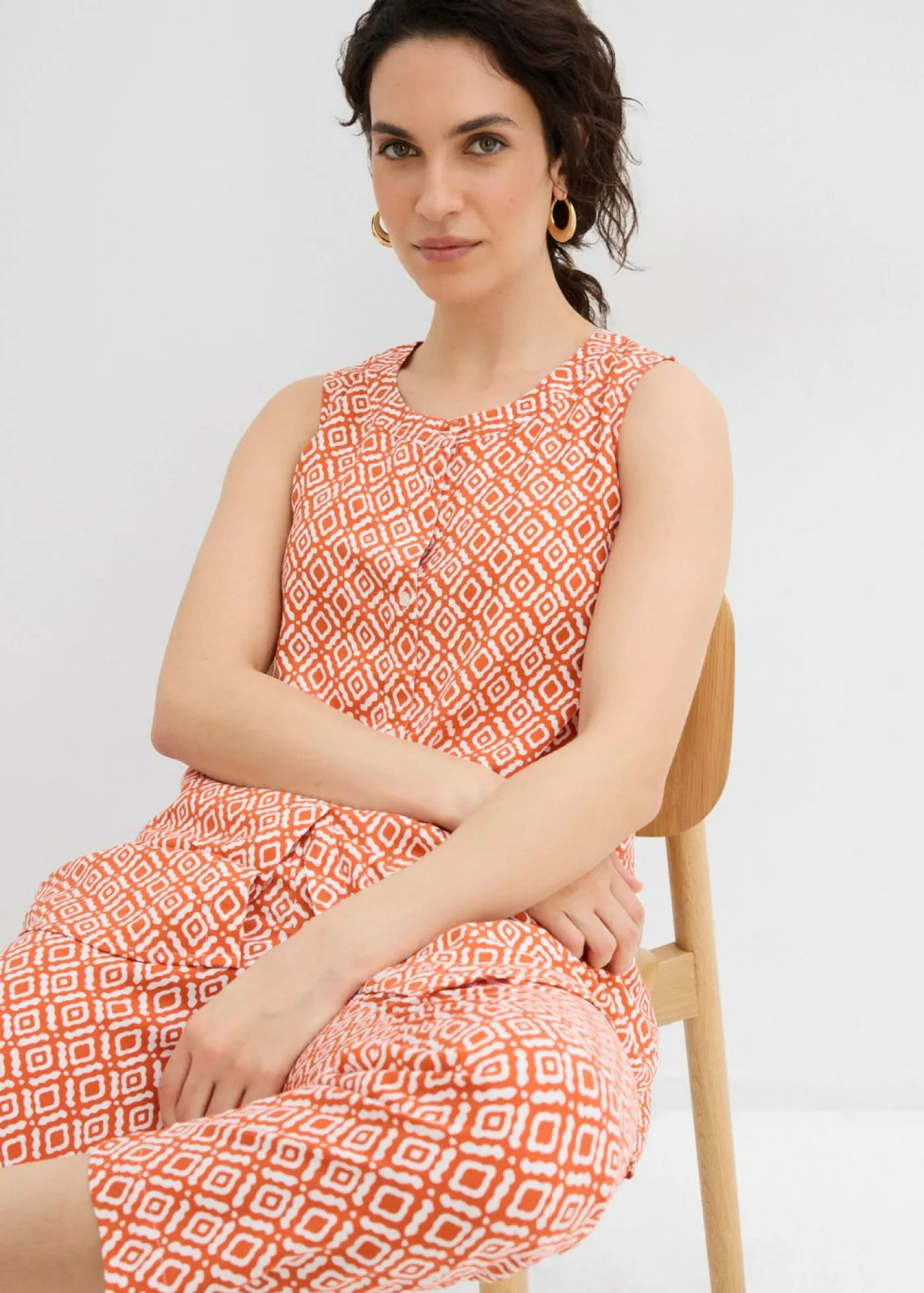 Mujer bonprix bonprix Blusa larga de viscosa suave