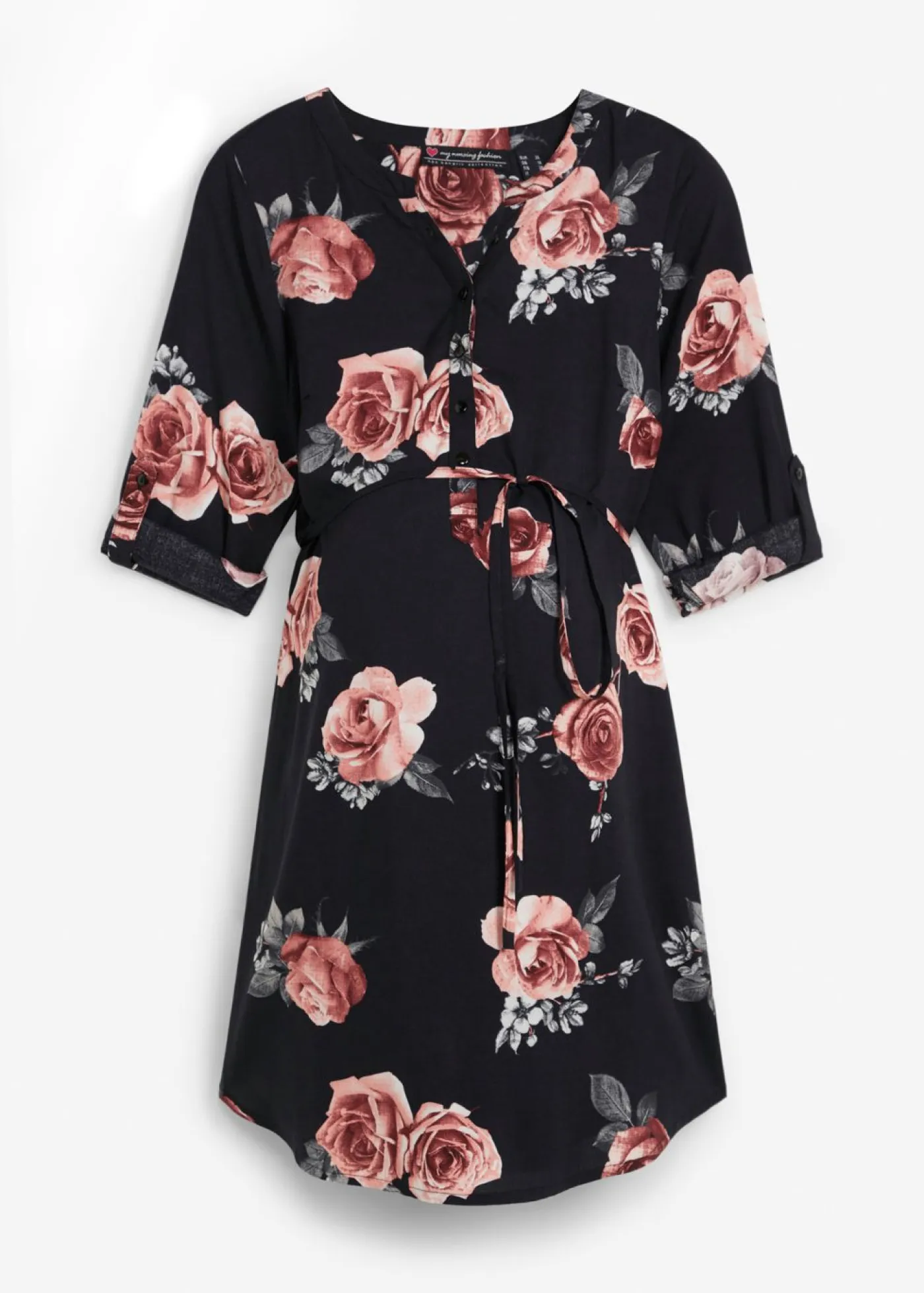 Mujer bonprix bonprix Blusa larga premamá/de lactancia