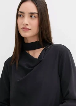 Mujer bonprix bonprix Blusa ligeramente brillante