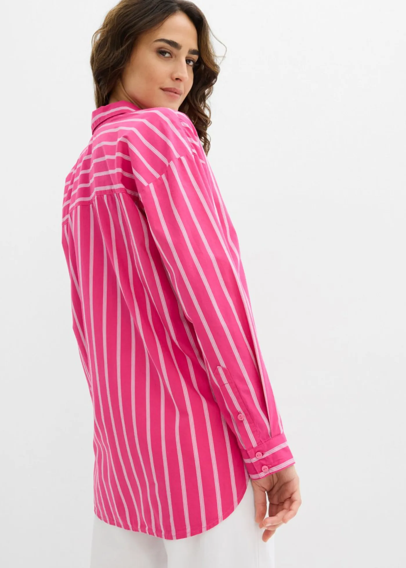 Mujer bonprix bonprix Blusa oversize de algodón puro