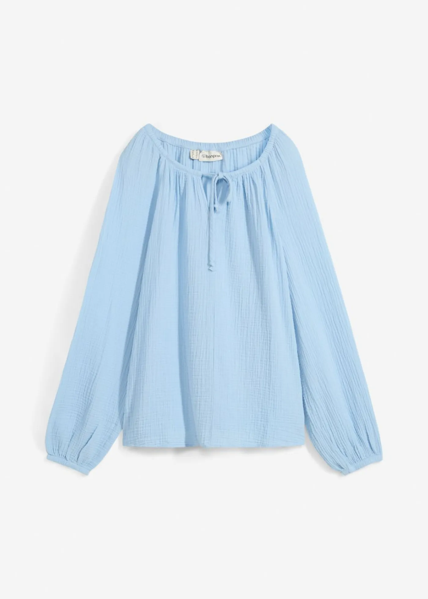 Mujer bonprix bonprix Blusa sin cierre de muselina ligera