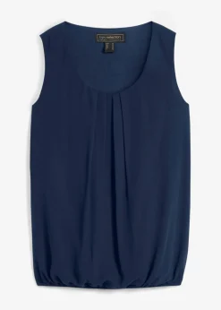 bonprix bonprix Camisas Y Blusas|Camisetas>Blusa sin mangas Azul oscuro