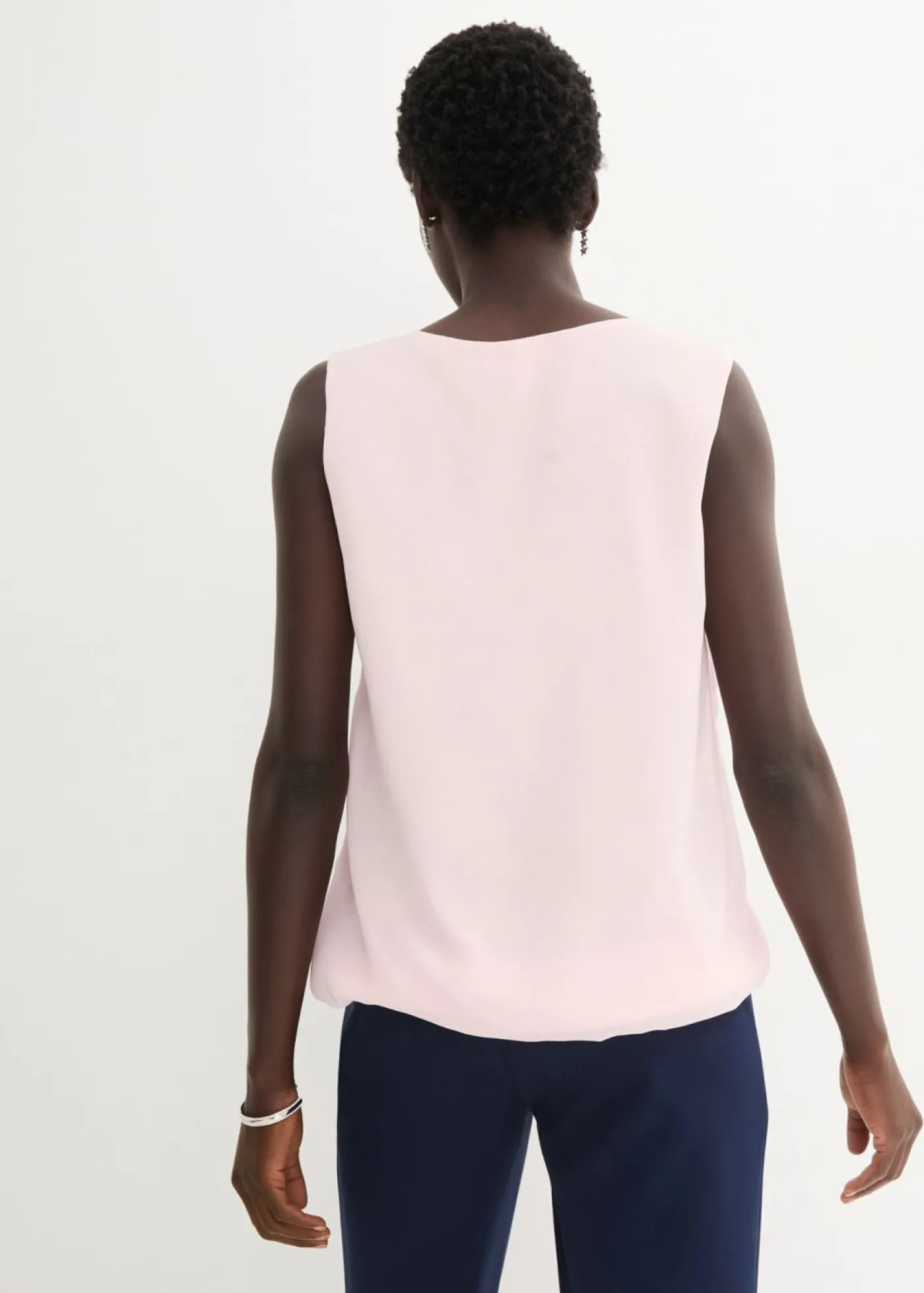 bonprix bonprix Camisas Y Blusas|Camisetas>Blusa sin mangas Rosa