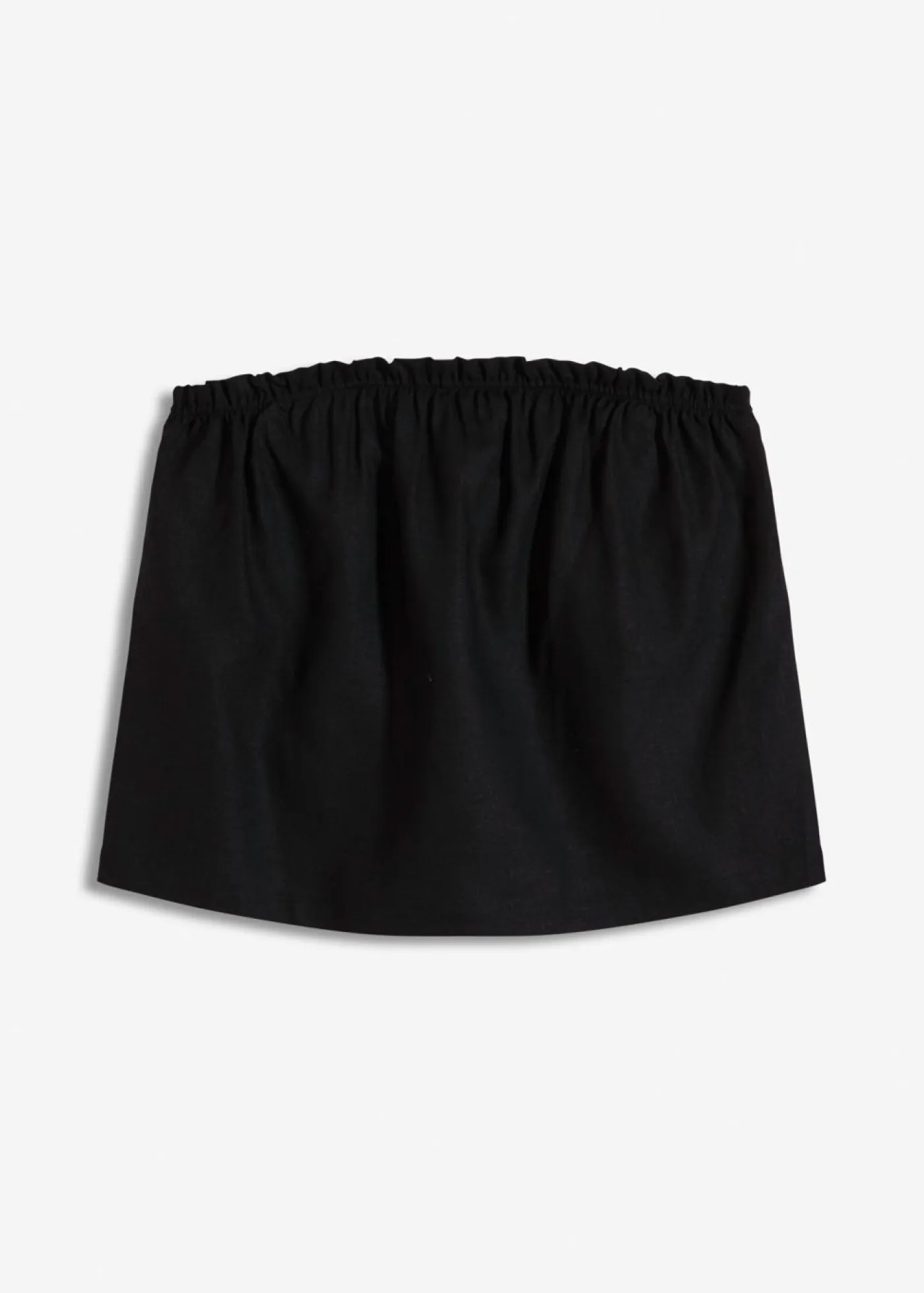 bonprix bonprix Camisas Y Blusas|Camisetas>Blusa sin mangas con contenido de lino Negro