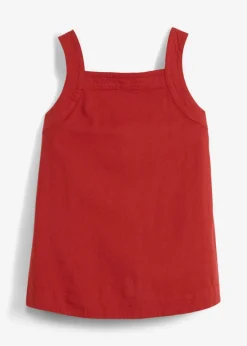 Mujer bonprix bonprix Blusa sin mangas de mezcla de viscosa con detalle de lazo en la parte trasera