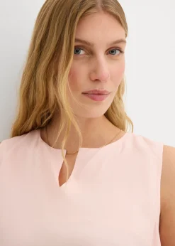 Mujer bonprix bonprix Blusa sin mangas de viscosa suave