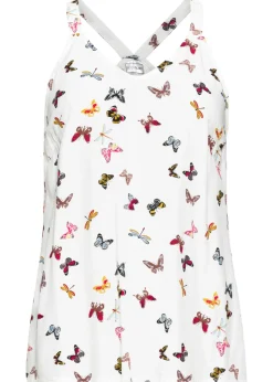 Mujer bonprix bonprix Blusa sin mangas de viscosa pura