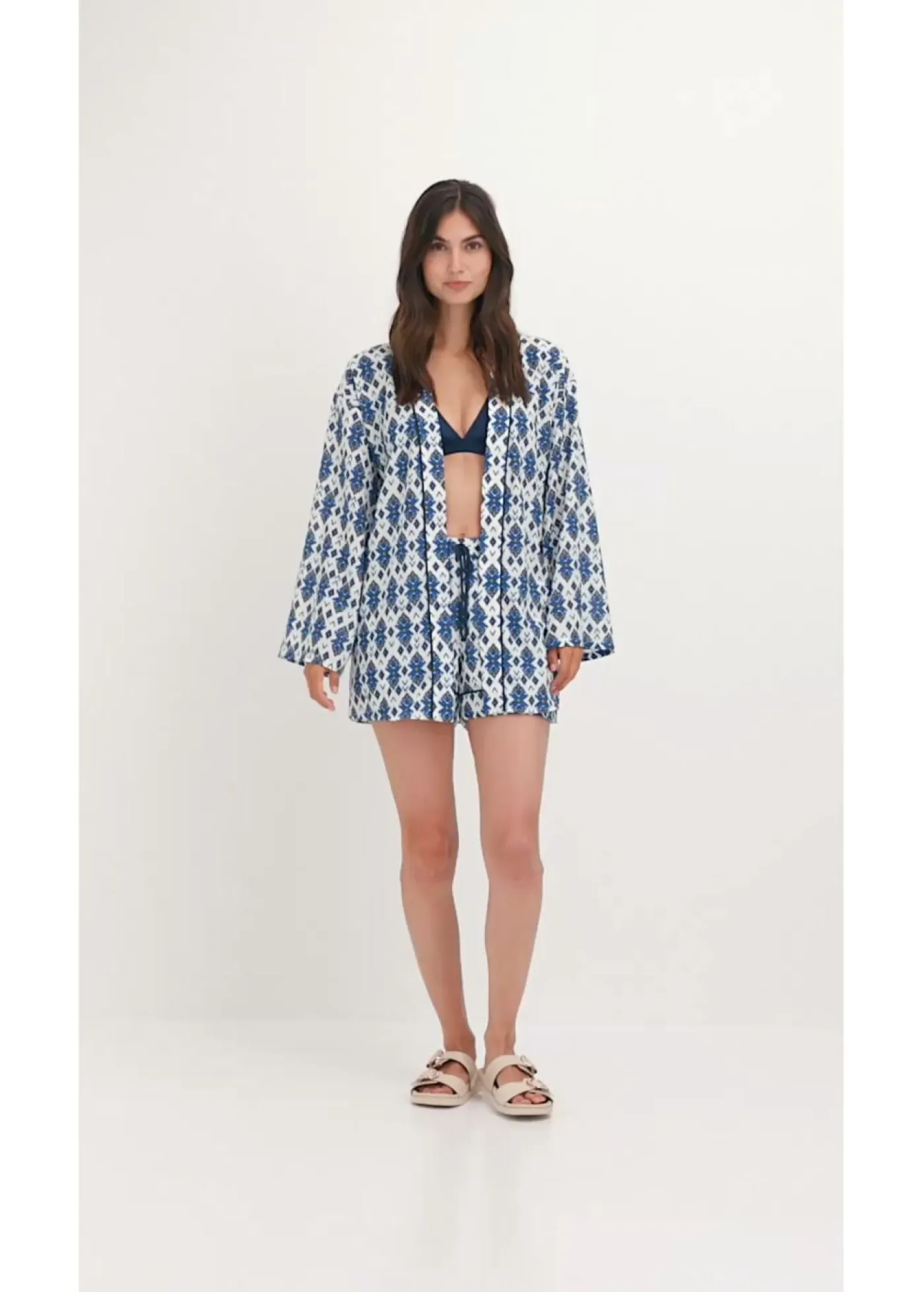 Mujer bonprix bonprix Blusa tipo kimono