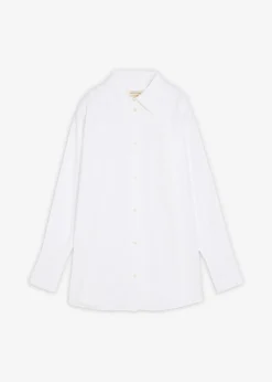 Mujer bonprix bonprix Blusa tipo Oxford de algodón orgánico