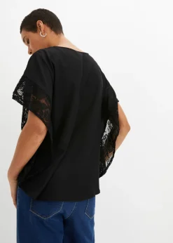 Mujer bonprix bonprix Blusa tipo túnica con aplicaciones