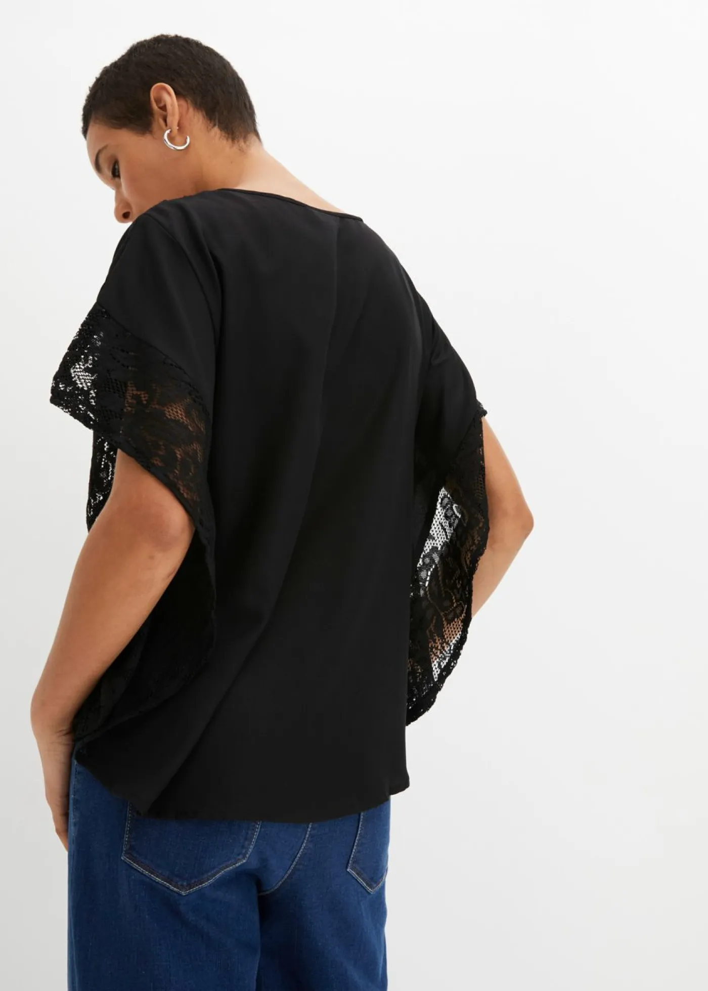 Mujer bonprix bonprix Blusa tipo túnica con aplicaciones