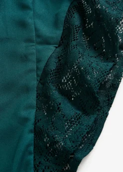 bonprix bonprix Camisas Y Blusas>Blusa tipo túnica con aplicaciones Verde intenso