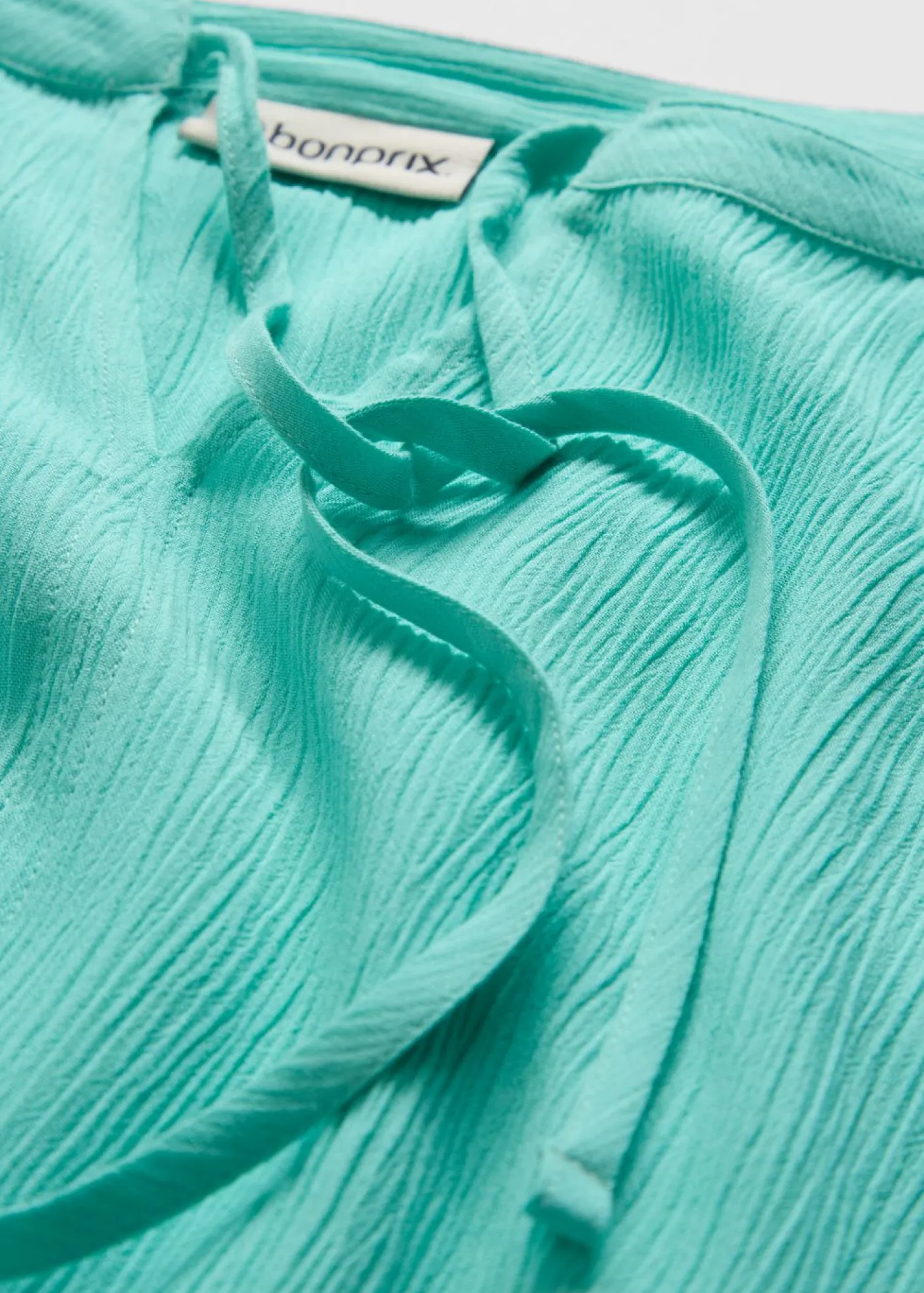 bonprix bonprix Camisas Y Blusas>Blusa tipo túnica con mangas de murciélago Azul mentol