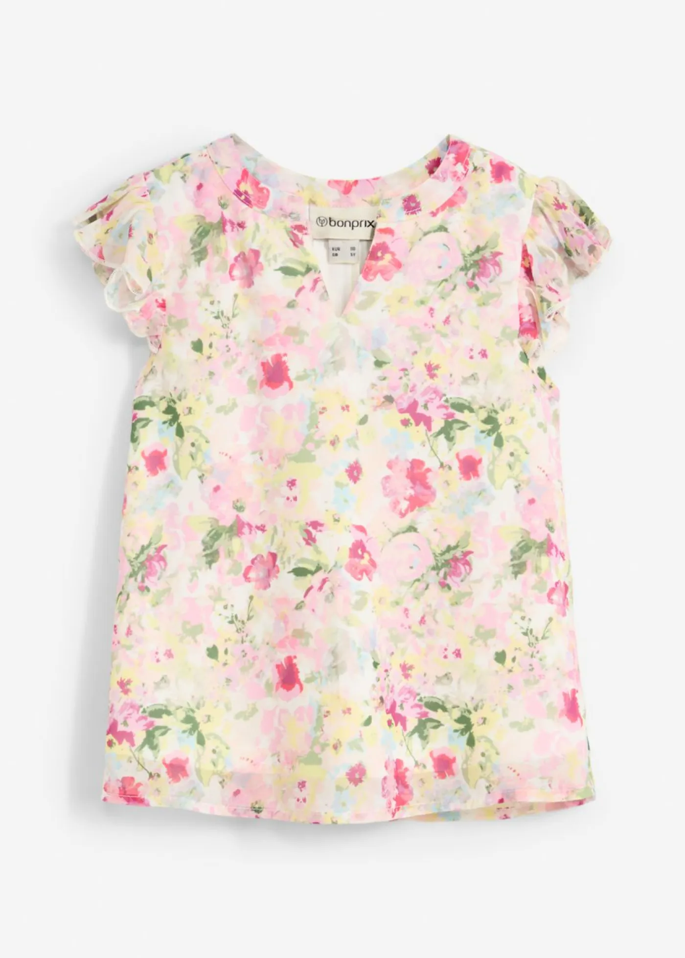 Niños bonprix bonprix Blusa tipo túnica con volantes