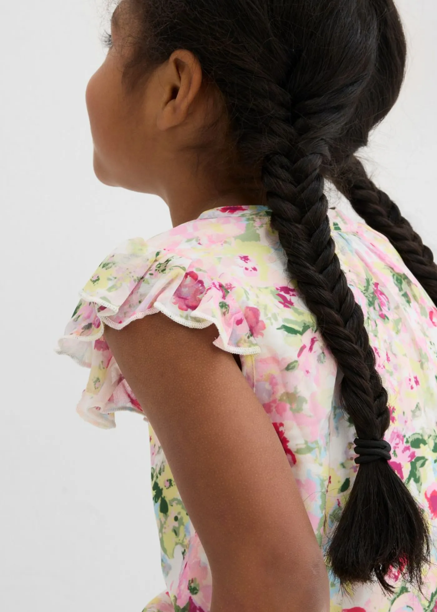 Niños bonprix bonprix Blusa tipo túnica con volantes