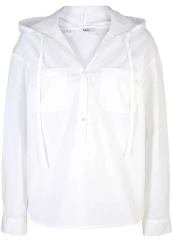 Mujer bonprix bonprix Blusa tipo túnica de algodón orgánico puro