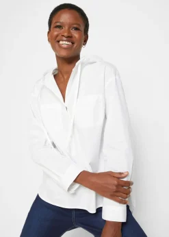 Mujer bonprix bonprix Blusa tipo túnica de algodón orgánico puro