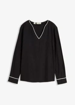 Mujer bonprix bonprix Blusa tipo túnica de viscosa fluida