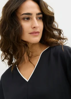 Mujer bonprix bonprix Blusa tipo túnica de viscosa fluida