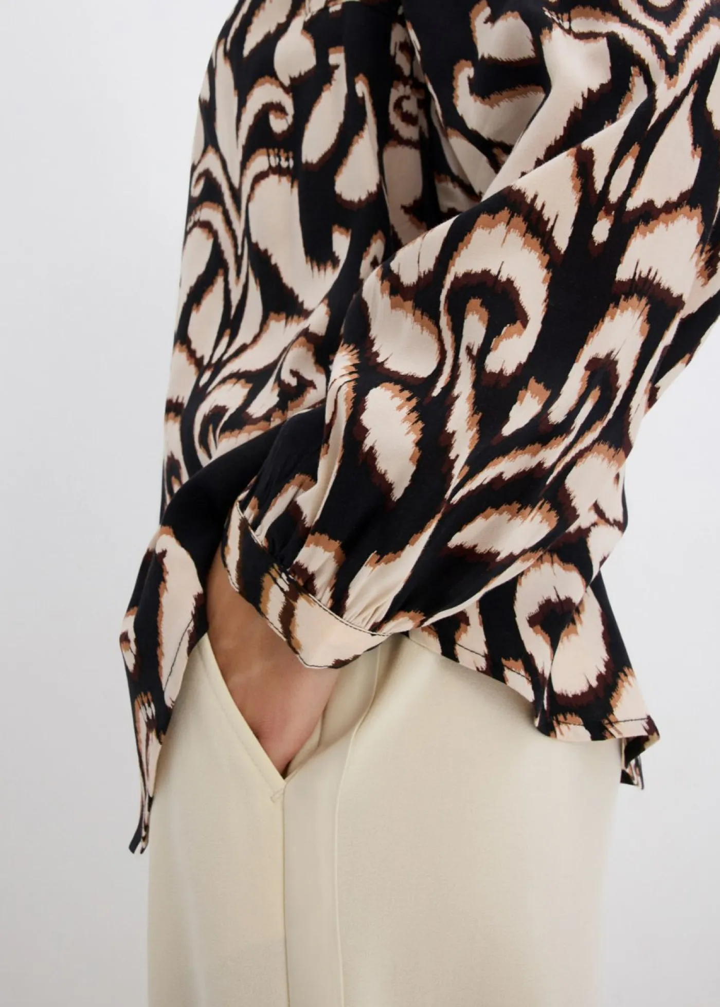 Mujer bonprix bonprix Blusa tipo túnica de viscosa fluida