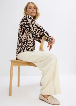 Mujer bonprix bonprix Blusa tipo túnica de viscosa fluida