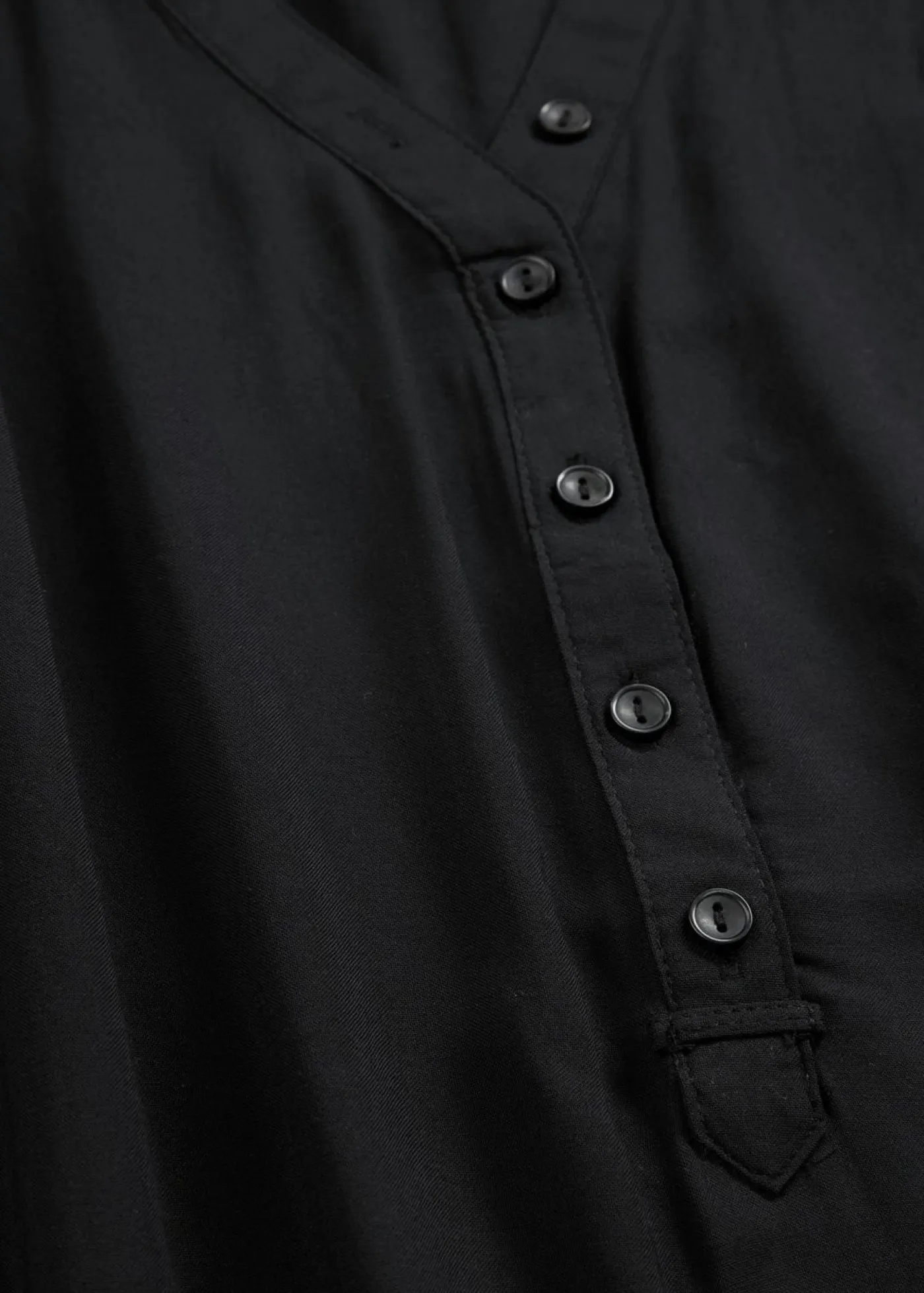 bonprix bonprix Camisas Y Blusas>Blusa tipo túnica de viscosa suave Negro