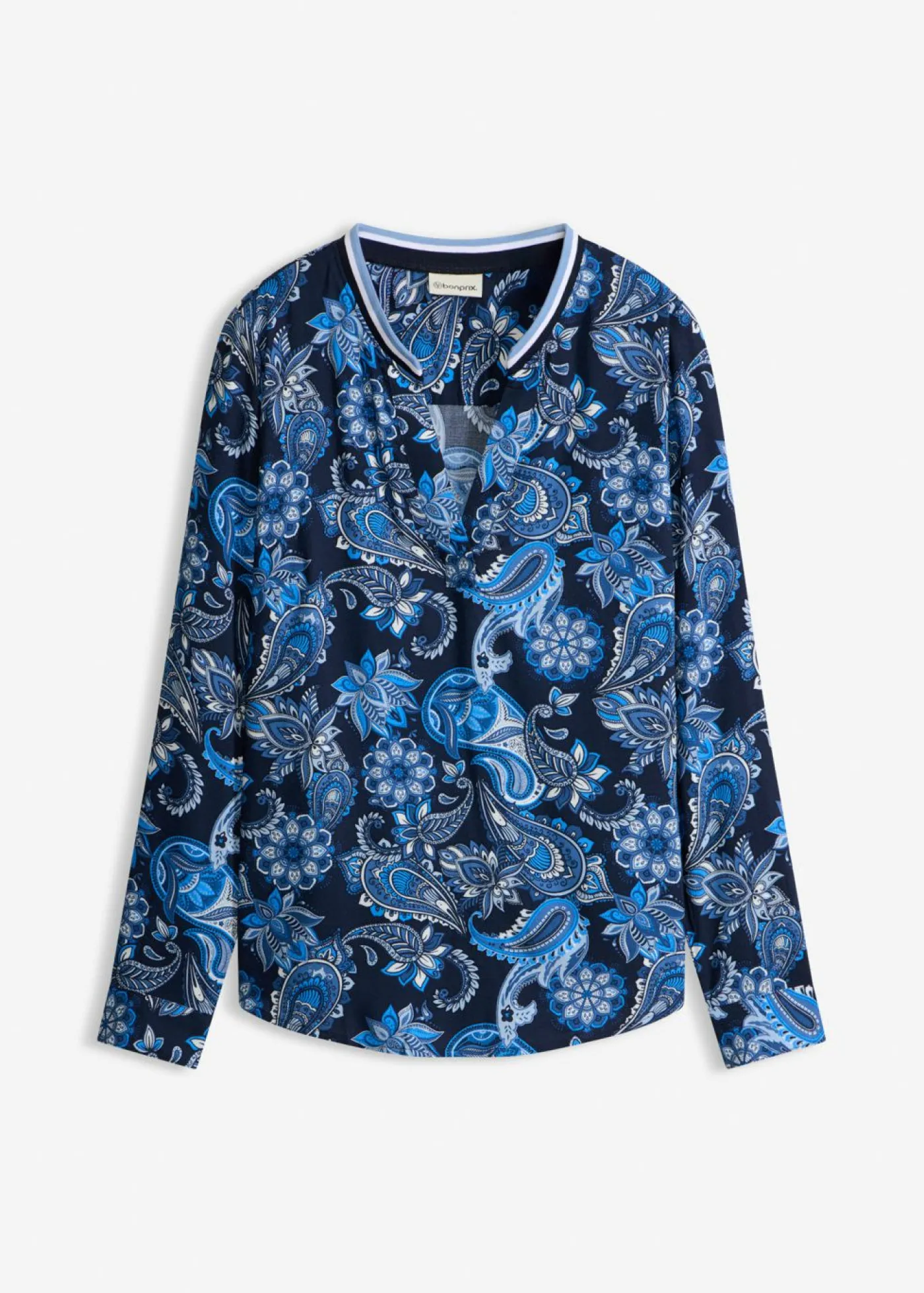 Mujer bonprix bonprix Blusa tipo túnica de viscosa fluida