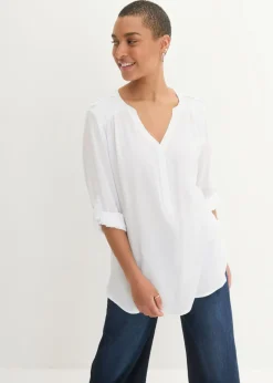 Mujer bonprix bonprix Blusa tipo túnica de viscosa suave