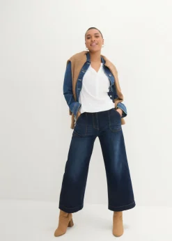 Mujer bonprix bonprix Blusa tipo túnica de viscosa suave