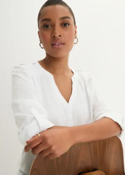 Mujer bonprix bonprix Blusa tipo túnica de viscosa suave