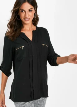 Mujer bonprix bonprix Blusa tipo túnica de viscosa fluida