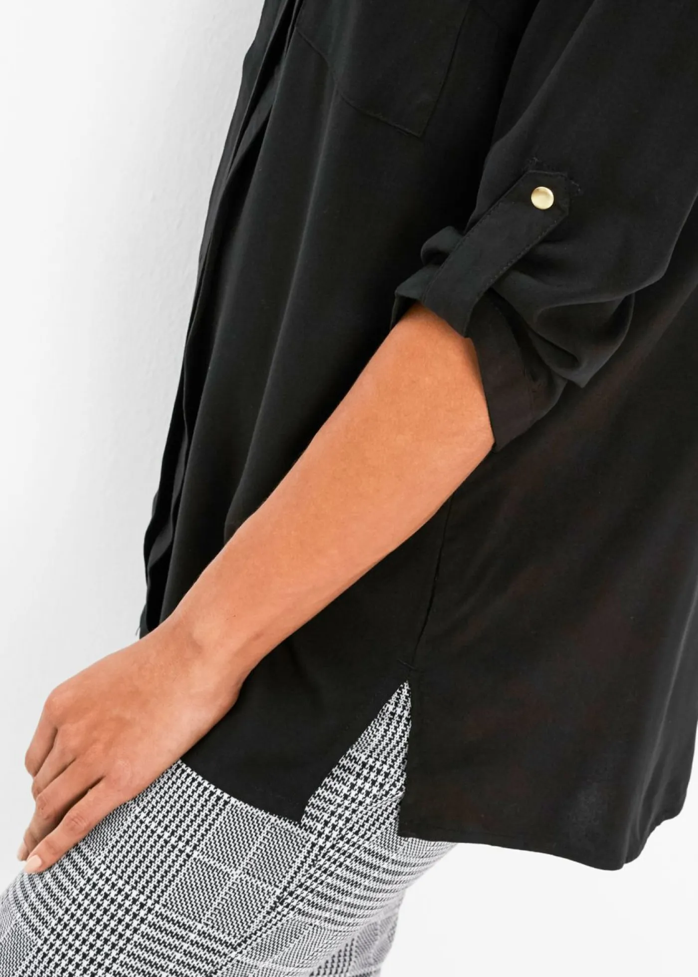 Mujer bonprix bonprix Blusa tipo túnica de viscosa fluida