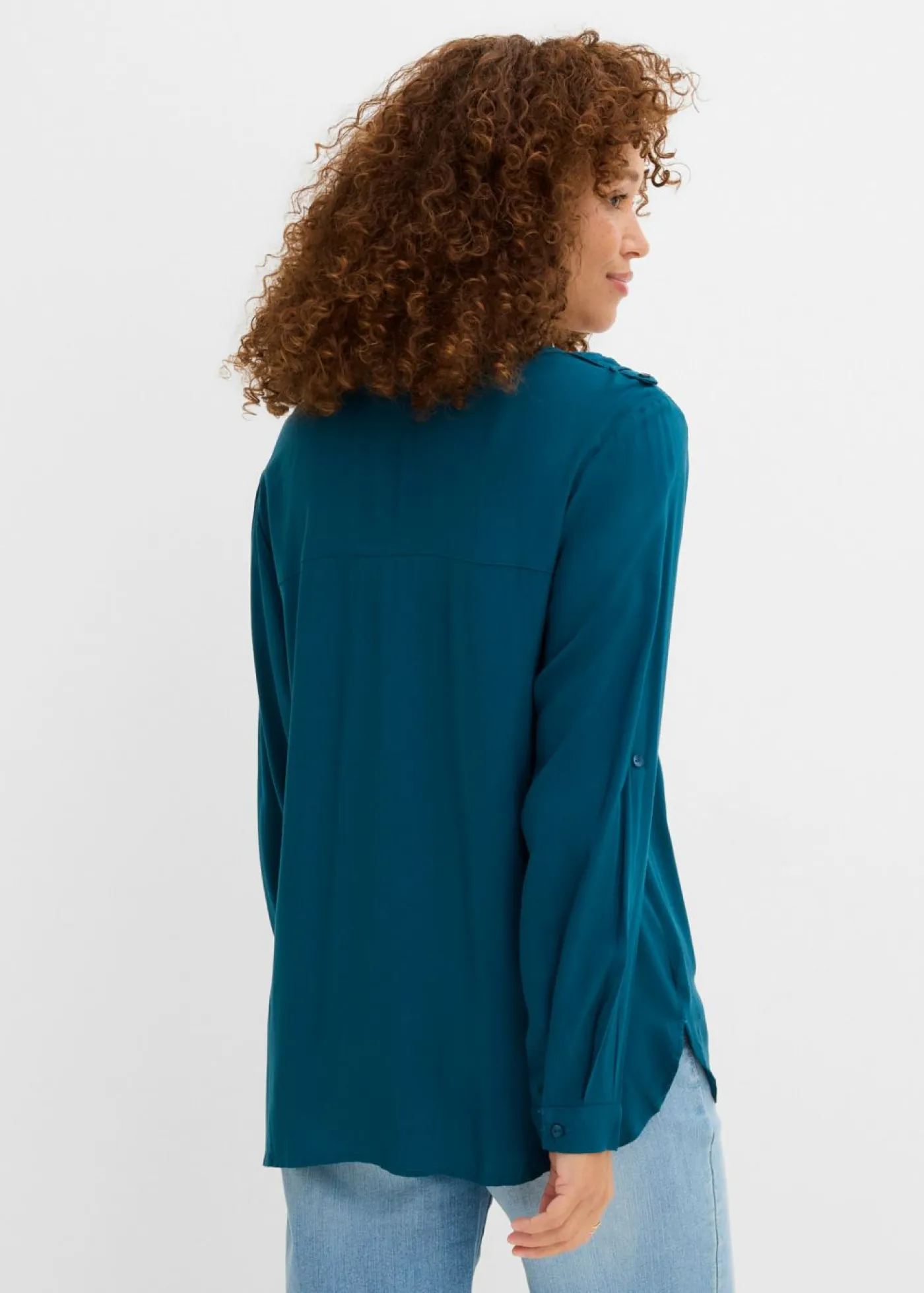 Mujer bonprix bonprix Blusa tipo túnica de viscosa suave
