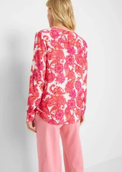 Mujer bonprix bonprix Blusa tipo túnica de viscosa fluida