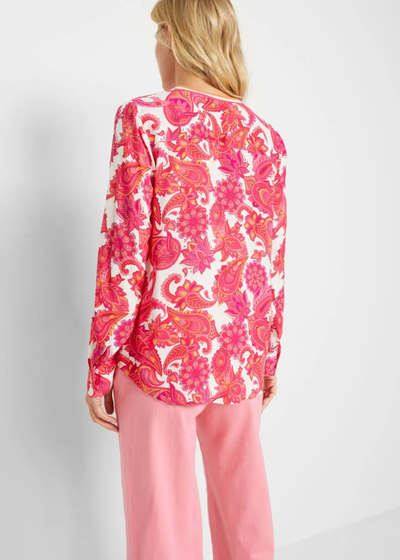 Mujer bonprix bonprix Blusa tipo túnica de viscosa fluida