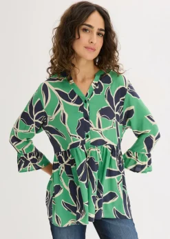 Mujer bonprix bonprix Blusa tipo túnica de viscosa fluida