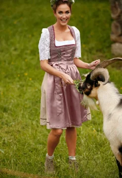 Mujer bonprix bonprix Blusa tradicional con manga de encaje