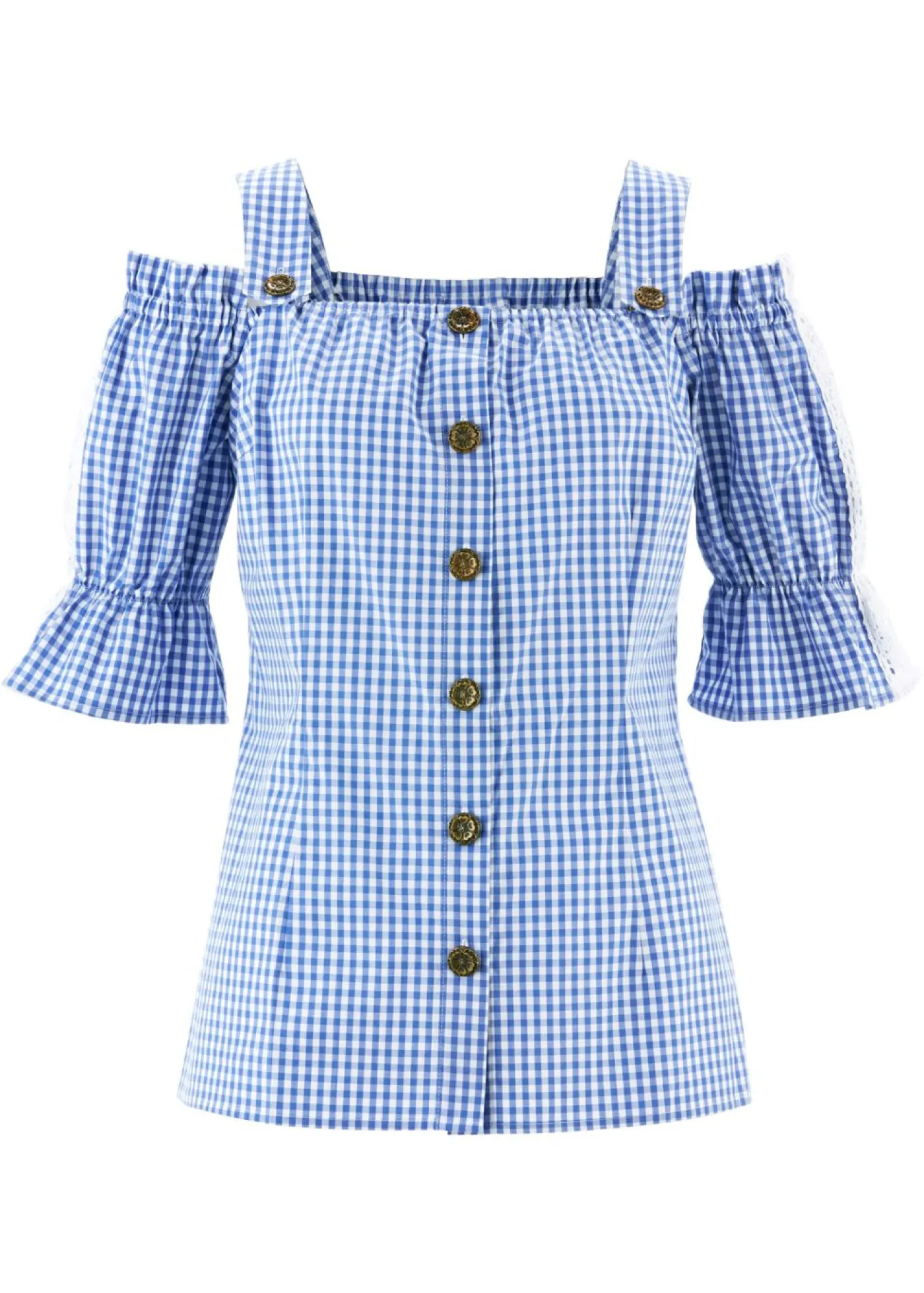 Mujer bonprix bonprix Blusa tradicional con media manga