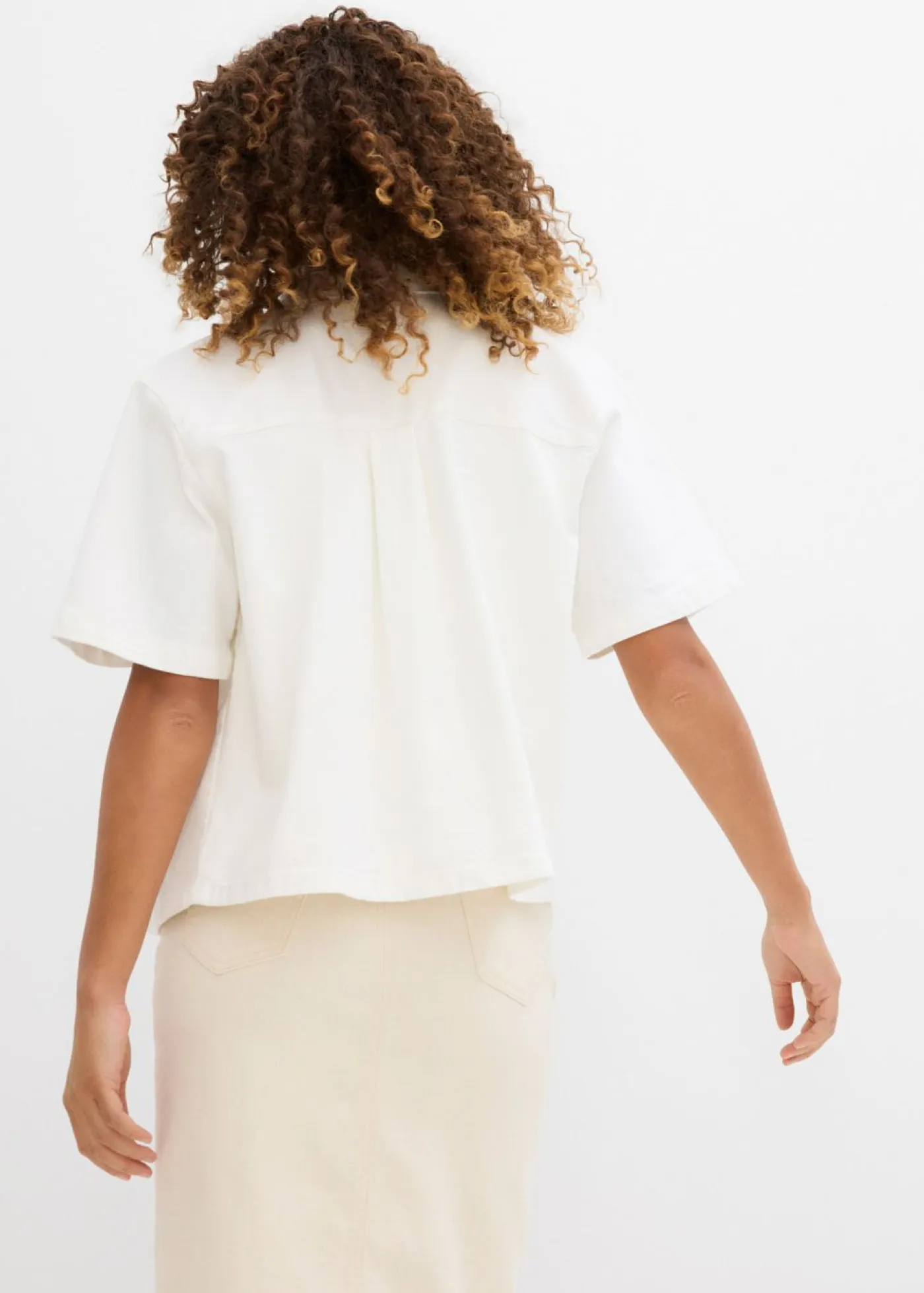 Mujer bonprix bonprix Blusa vaquera, oversize