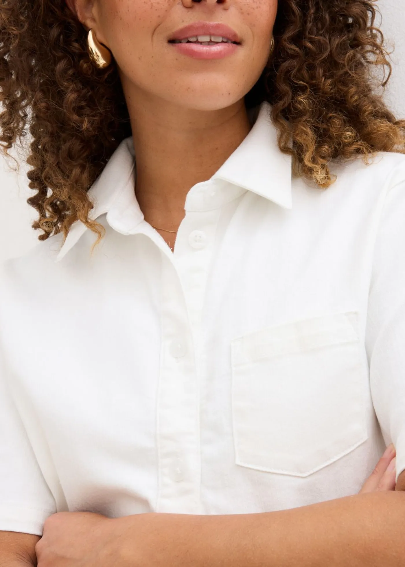 Mujer bonprix bonprix Blusa vaquera, oversize